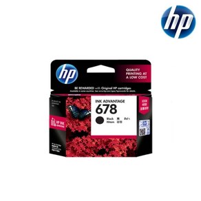 HP NO.678 정품잉크 CZ107AA CZ108AA HP2645 HP3540, 컬러(CZ108AA), 4개