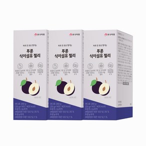 안국약품 푸룬 식이섬유 젤리, 280g, 3개