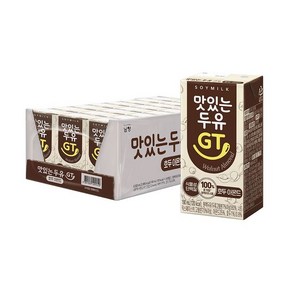 맛있는두유 GT 호두아몬드 190ml x 24개 아침대용