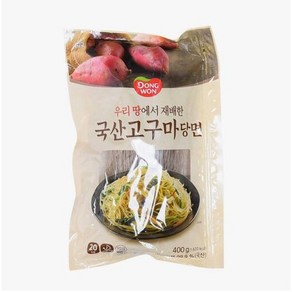 동원 국산고구마당면, 3개, 400g