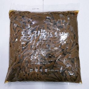 Since1967 한양식품 최상급 100% 도토리 도토리묵채 도토리묵 도토리슬라이스 업소용 5kg