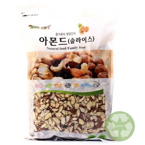 푸드올마켓_ 너츠스토리 아몬드(슬라이스) 1kg, 1개