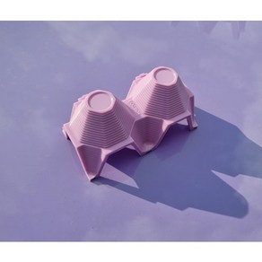 COZY 인조계란판 파충류 게코 도마뱀 은신처, 울트라 라벤더, 1개
