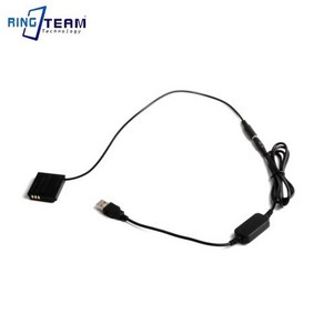 더미 배터리 CGA-S005 S005E DC 커플러 USB 4.0x1.7mm 수 전원 케이블 파나소닉 DMC-FX3 DMC-FX8 FX9 시그마 DP3M 용, 1개