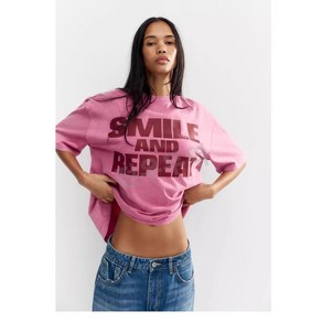 ZARA 자라 스마일리 워시드 티셔츠 6050/345 6050345