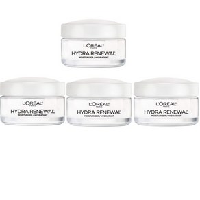 로레알 LOreal Paris 하이드라 리뉴얼 모이스춰 수분 크림 (48g) 4팩 Hydra Renewal