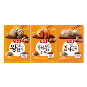 동원 개성 왕만두 고기 김치 감자 택2, 2.1kg, 1개