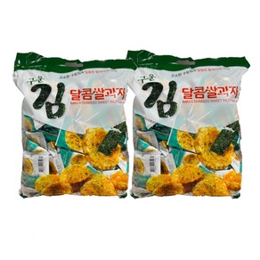 구운 김 달콤 쌀과자, 2개, 900g