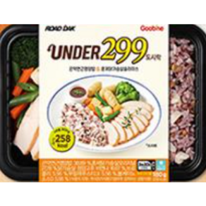 굽네 UNDER 299 곤약연근영양밥&훈제닭가슴살슬라이스 180g, 1개