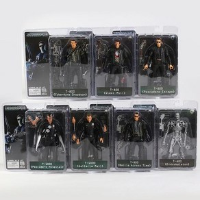 T 범선 터미네이터 800 1000 Endoskeleton Ultimate Action Figure 컬렉션 모델