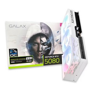 갤럭시 갤럭시 GALAX 지포스 RTX 5080 WHITE OC D7 16GB