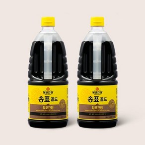 [몽고식품] 송표 골드간장 1.5L x 2개