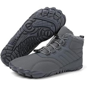 Mens Womens Winte Snow Boots Slip On Wam Fu Lined Zeo Dop Baefoot Hiking Boots Wide Toe Box An