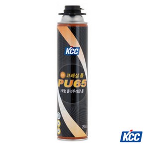 KCC 코레실 PU65 난연 1액형 폴리우레탄폼 건타입 750ML, 1개