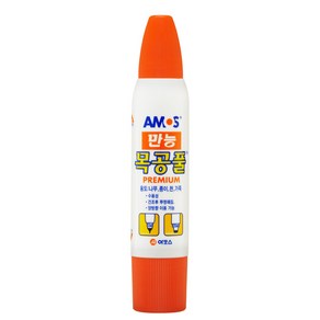 아모스 만능 목공풀 74g 접착제 한지풀 공예용풀 1개 Woodwoking Adhesive