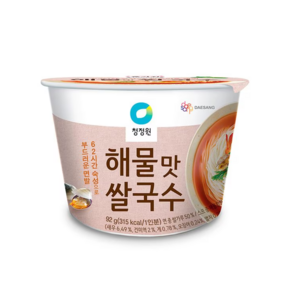 종가집 해물맛 쌀국수, 92g, 24개