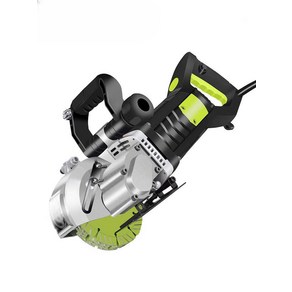 콘크리트 절단기 시멘트 홈파기 바닥 벽 톱날 도로 컷팅 커터 고속, 5800w, 1개