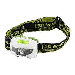 Coms 헤드램프 (3W White 1LED+Red 2LED) WT527, Coms 헤드램프 / WT527, 혼합색상, 1개