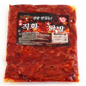 화진 매운 불 직화 무뼈 닭발 뼈없는 닭발 300g, 매운맛, 1개