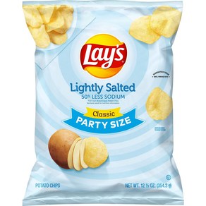 Lay's Lightly Paty Size 12.5 Oz, 1개, 354g