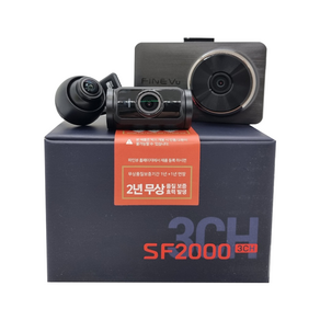 [GPS포함]파인디지털 파인뷰 SF2000 3채널 블랙박스 64G, 64G + 자가장착