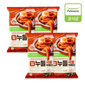 풀무원 [풀무원] 밀누들 국물떡볶이423g 4개(8인)