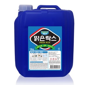 맑은나라 맑은락스13kg 대용량 업소용 말통, 1개, 13kg