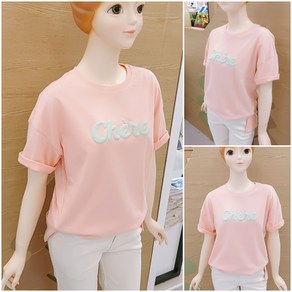 [소이주니어]논현점 22년여름신상 ** 사선 트임 포인트 !! 5부 발포 로고티 ** 마네킹 11호 착용 **