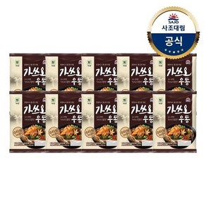 대림선 통통하고 쫄깃한 우동, 기본상품, 10개, 229.4g