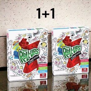 프룻 롤업스 롤업 Fruit Roll ups 프룻롤업 젤리 10개입 2팩 미국정품