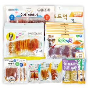 강아지 순삭 대용량 훈련용 치석제거 간식, 수제꽈배기, 소고기 80g 2개, 1개