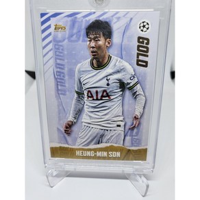 2022 Topps Gold UEFA 손흥민 Heung-Min EPL카드 축구카드