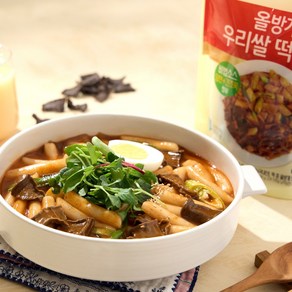 지산마루 우리쌀 올방개 떡볶이 밀키트 1+1 (건조도토리묵 넓적당면 포함), 2개, 430g