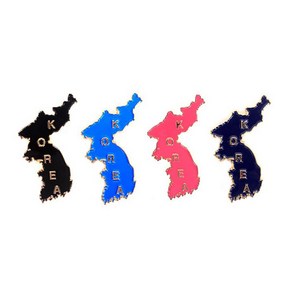 디엠지샵 예비군 뱃지 - KOREA 지도뱃지 (4중 택1)