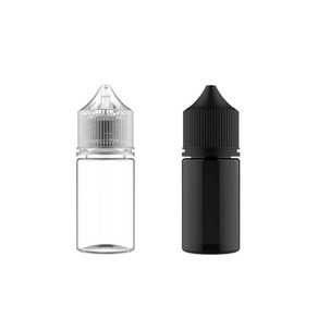 뾰족공병 10ml/30ml 완전밀폐 플라스틱 안전뚜껑 전자담배 소분, 투명10ml X 10개, 10개