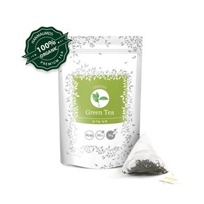 아레스 유기농 녹차 삼각티백 30T, 45g, 30개, 1개