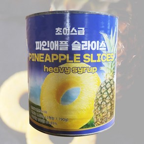 초이스급 파인애플 슬라이스 3.06kg 인도네시아산, 1개