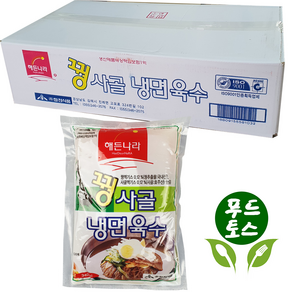 [푸드토스]해든나라 꿩육수 냉면육수 340ml 30봉 꿩사골육수 실온보관 haccp 아이스박스포장, 1박스, 10.2L