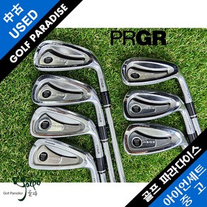 PRGR GN502 FORGED 4~P 7I DG S 중고 아이언세트, 4~P7IDGS