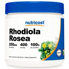 Rhodiola Rosea Powde [100 GMS] 로디올라 로제아 파우더 100g 1병, 1개, 단품