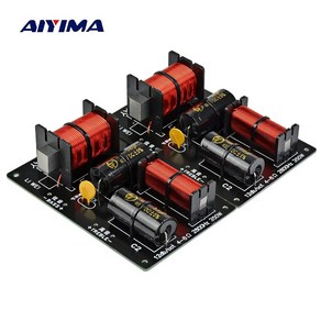 AIYIMA 2pcs 350W 2ways 크로스오버 오디오 보드 트위터 베이스 스피커 주파수 분할기 2대 4-8옴 DIY 스피커 필터 2800HZ