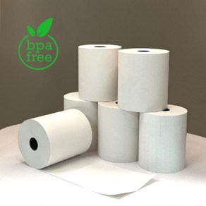 79x80 50롤 대용량 용지 카드단말기 포스용지 키오스트 용지 BPA FREE 감열지, 1박스, 80무지