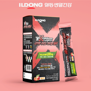 일동생활건강 리커버 아미노 바이탈 BCAA 단백질 보충 전해질 워터 복숭아 7g x 10p, 3개, 10포, 70g