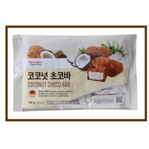 [COCONUT CHOCO BAR] 홈플러스시그니처 코코넛 초코바 500g, 1개