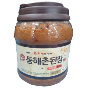 자연발효 동해촌된장, 3kg, 1개