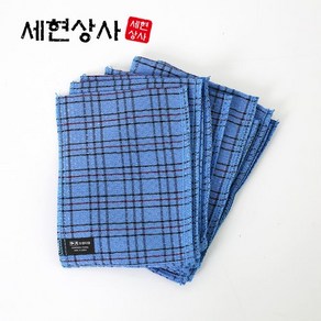 샤보렌 고급 체크 때밀이 타올 10개 1SET