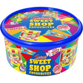 Swizzels Sweet Teats Tub 650g 스위즐스 스위트 트리츠 욕조 650g, 1개