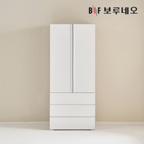 보루네오 타키 800 서랍장 장롱 장농 싱글 미니, 화이트