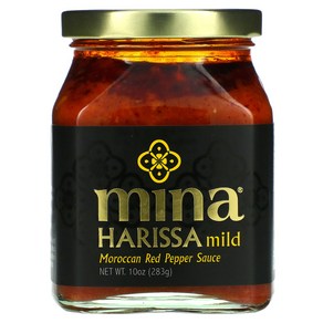 Mina Haissa Mild Mooccan Red Peppe Sauce 10 oz (283 g) 1팩, 1개, 283g