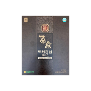 [농협홍삼] 한삼인 백세홍삼플러스 국내산 6년근 고려 홍삼, 70ml x 60포, 1개